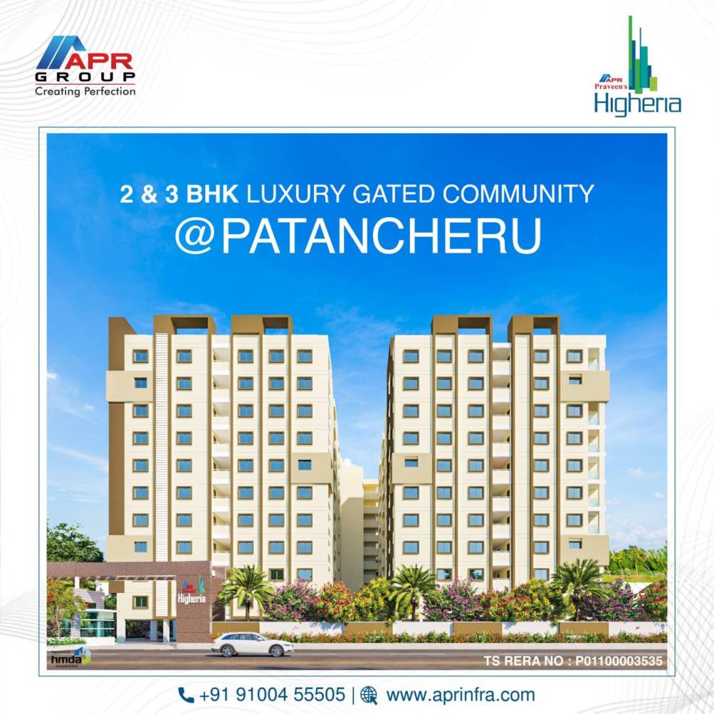 Gated community apartments in Patancheru | APR Group,Greater Hyderabad,Real Estate,Free Classifieds,Post Free Ads,77traders.com
